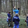 Nistkastenservice der Feuerwehrjugend